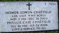 CHATFIELD Homer Edwin 1916-2004 grave.jpg